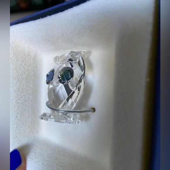 NEW Swarovski Crystal Owl Mini Figurine - Picture 12 of 13